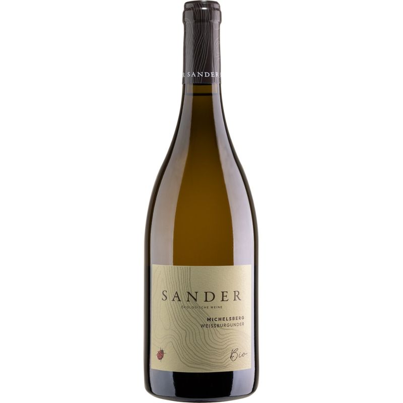 Sander – ökologische Weine Michelsberg Weißburgunder trocken - Produktbild