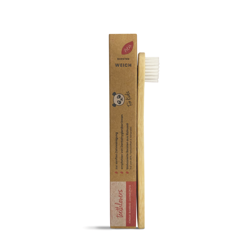 teethlovers Bambus-Zahnbürste für Kinder - Produktbild