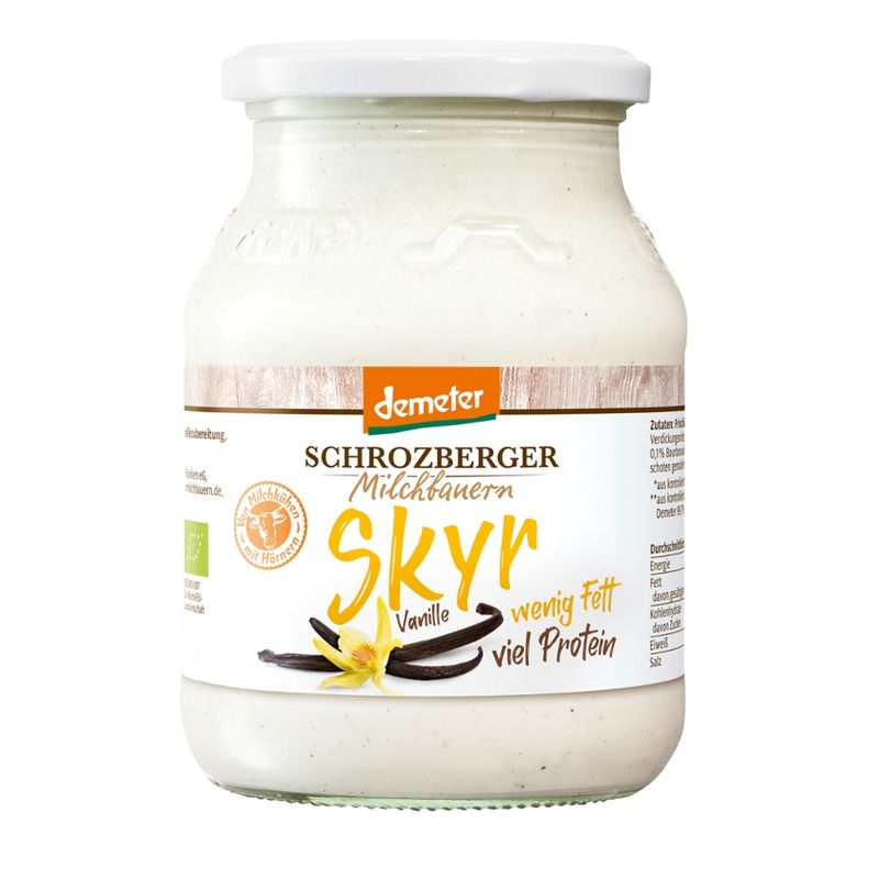 Schrozberger Milchbauern Dem. Skyr Vanille 500g - Produktbild