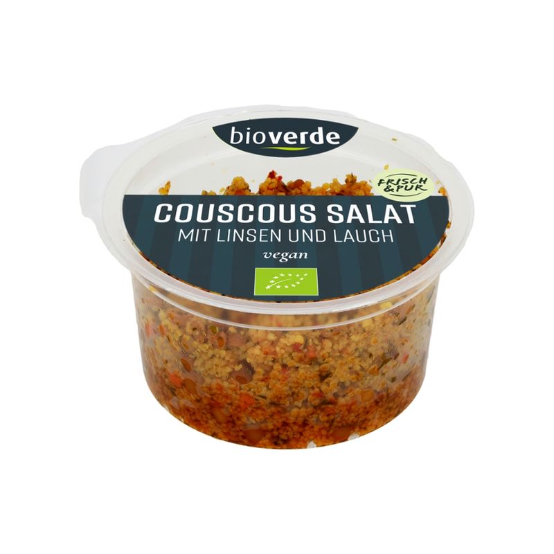 bio-verde Couscous Salat mit Linsen und Lauch 125 g - Produktbild