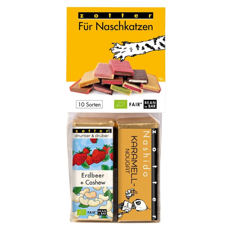 Zotter Schokolade Für Naschkatzen - Produktbild