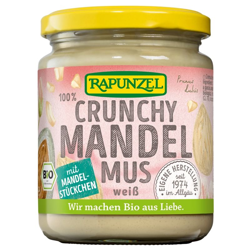 Rapunzel Mandelmus weiß Crunchy, aus Europa - Produktbild