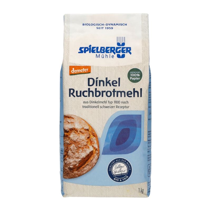 Spielberger Mühle Dinkel Ruchbrotmehl, demeter - Produktbild
