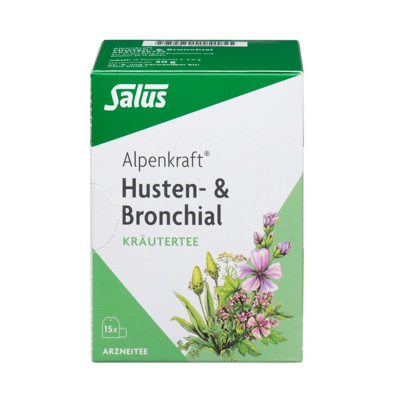 Salus® Alpenkraft® Husten- & Bronchial Kräutertee 15FB - Produktbild