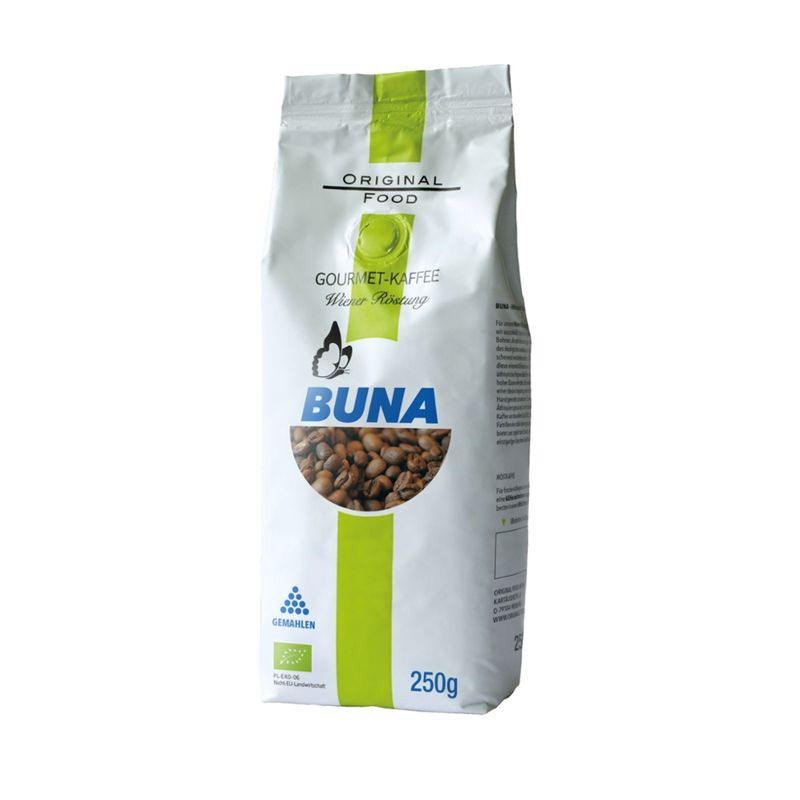 BUNA Gourmet-Kaffee BUNA Gourmet-Kaffee, Wiener Röstung, gemahlen, 250g - Produktbild
