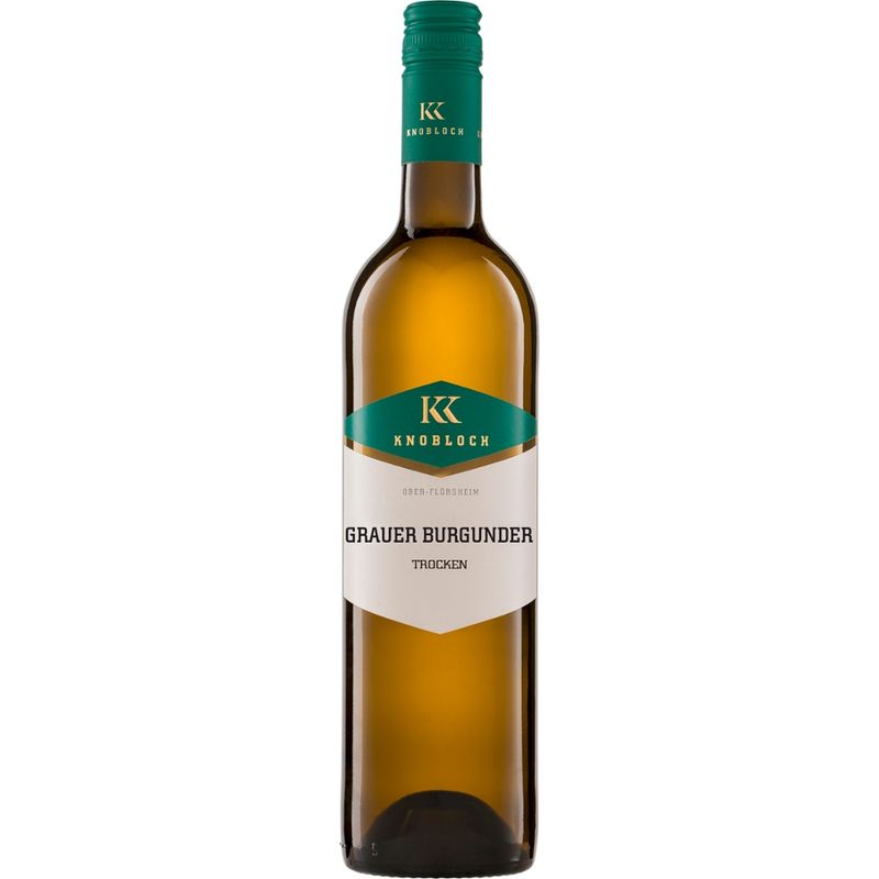 Riegel Erzeugermarken Grauburgunder GUTSWEIN QW Rheinhessen  Knobloch - Produktbild