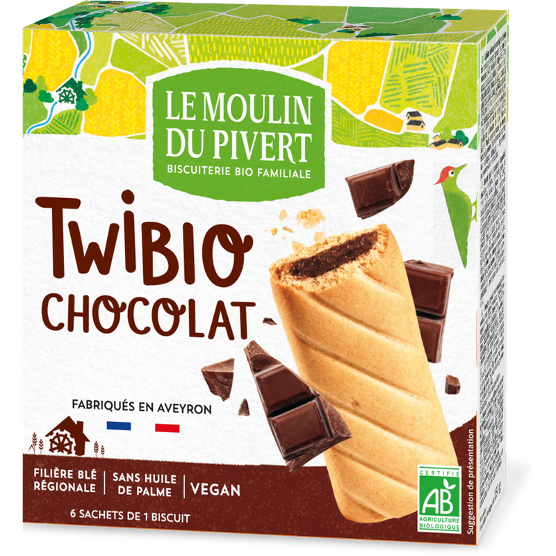 Le Moulin du Pivert Kekse mit Schokoladenfüllung - Produktbild