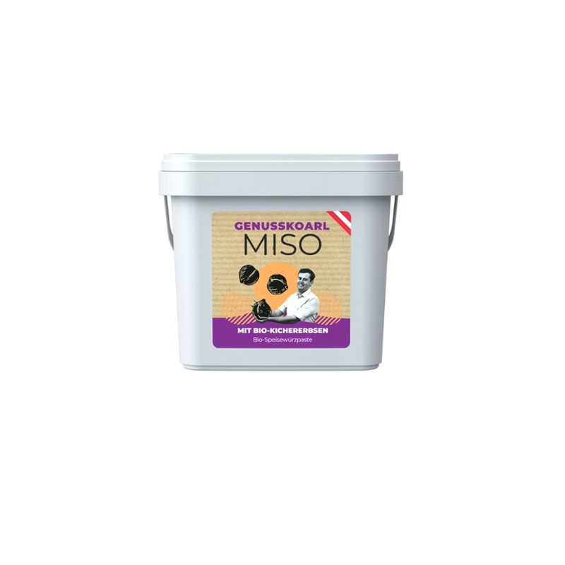 Genusskoarl Miso aus Bio Kichererbsen - Gastrogebinde 1kg Eimer - Produktbild