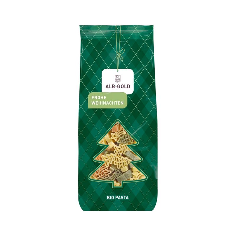 ALB-GOLD AG Bio Weihnachtspasta bunt - Produktbild