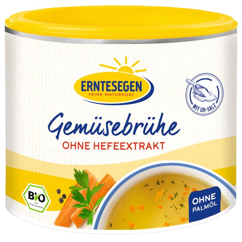 Erntesegen Gemüsebrühe ohne Hefeextrakt bio 250g - Produktbild