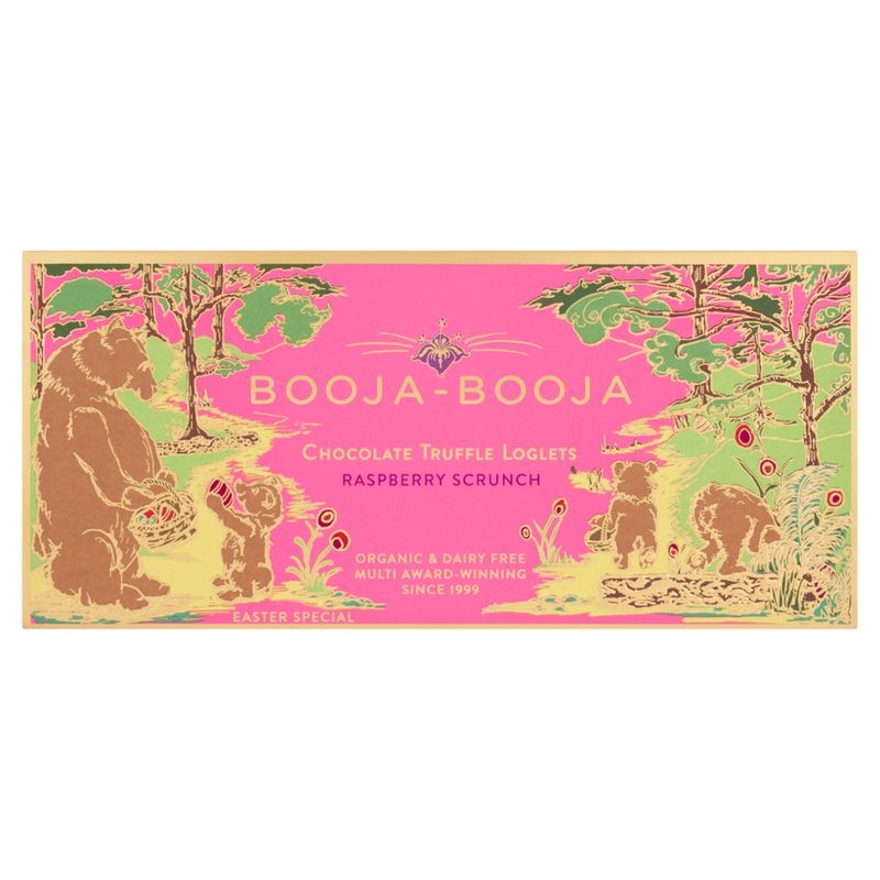Booja Booja RASPBERRY SCRUNCH TRUFFLE  LOGLETS - Produktbild