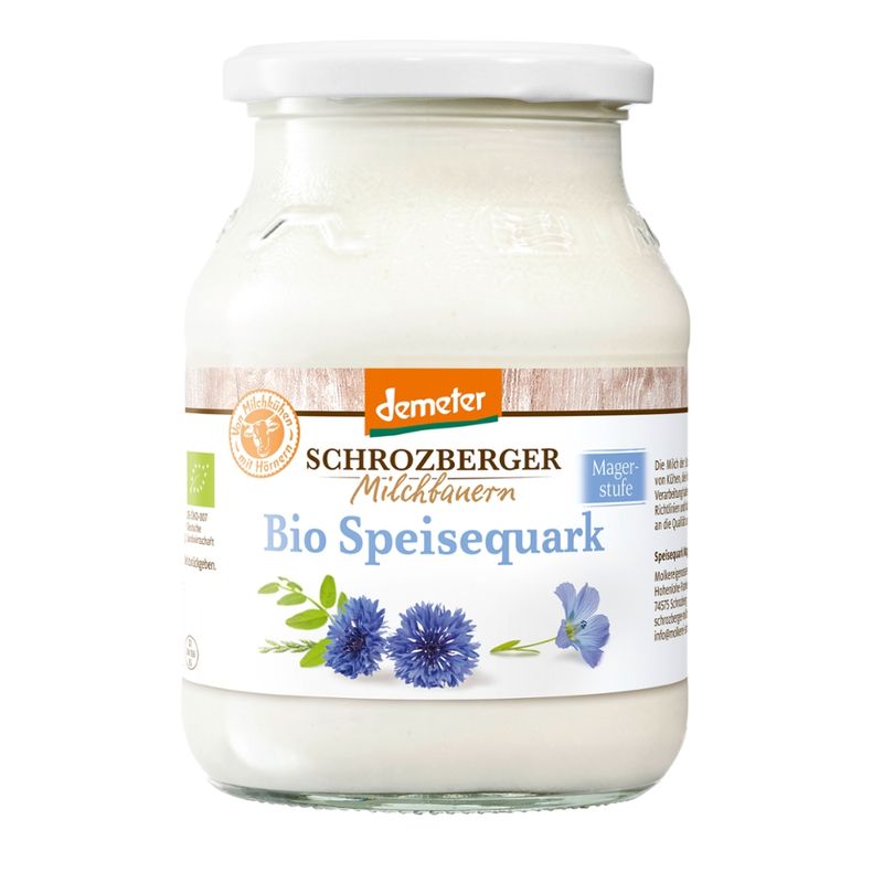 Schrozberger Milchbauern demeter Speisequark Magerstufe - Produktbild