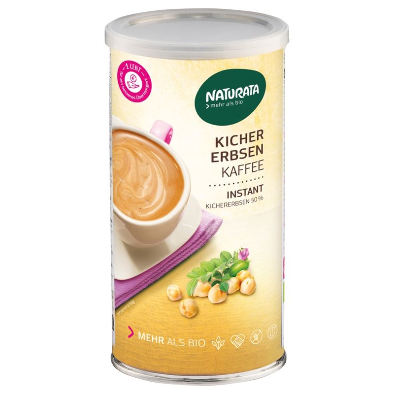 NATURATA Kichererbsenkaffee, instant, Dose - Produktbild
