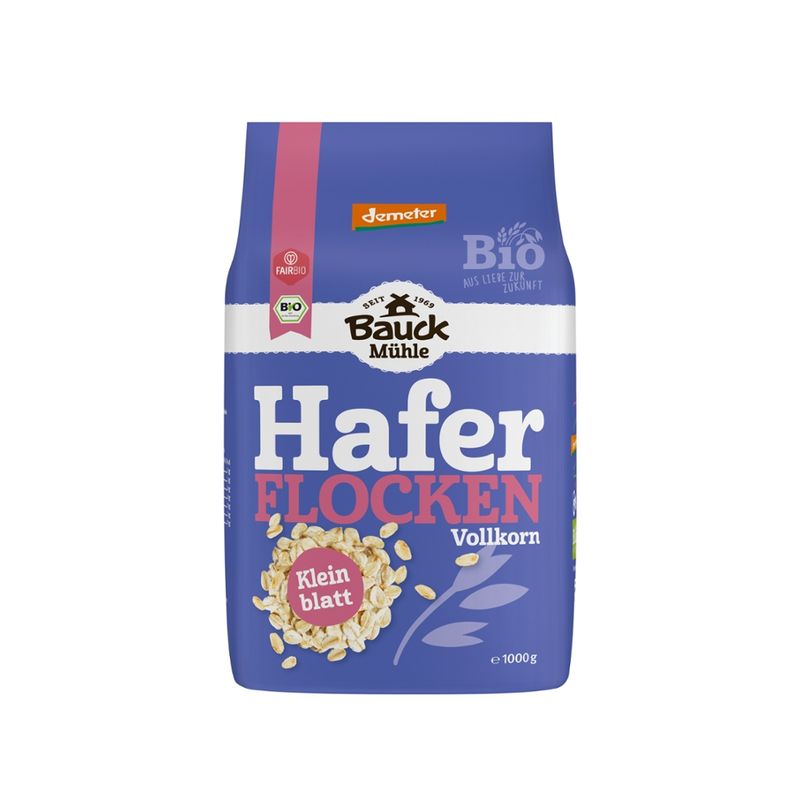 Bauck Mühle Haferflocken Kleinblatt Demeter - Produktbild