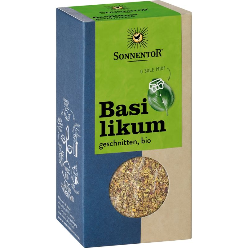 Sonnentor Basilikum geschnitten, Packung - Produktbild