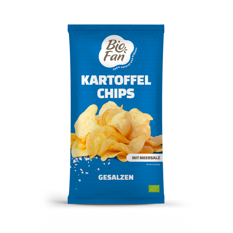 Biofan Biofan Chips gesalzen 12x125g - Produktbild