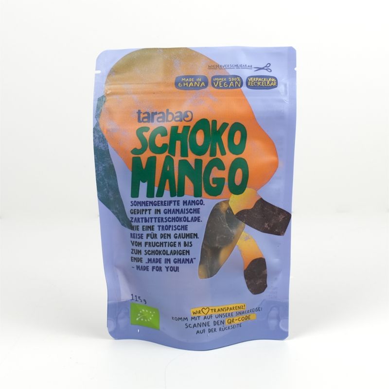 TARABAO Schoko-Mango im 115-g-Doypack - Produktbild