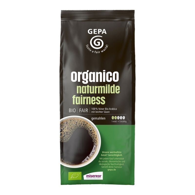 GEPA - The Fair Trade Company Bio organico naturmilde fairness, 500g - Produktbild