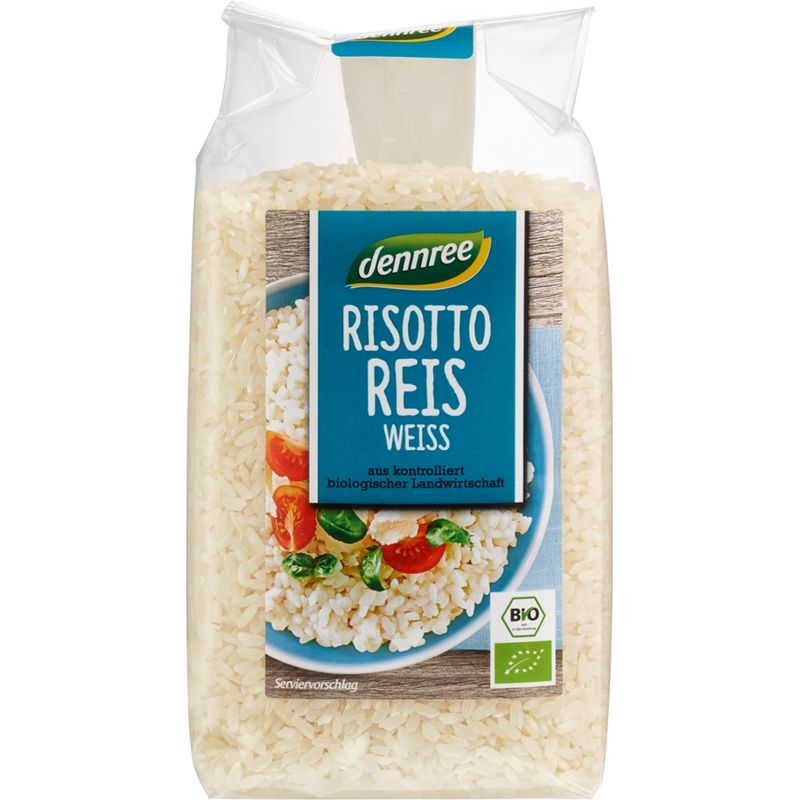 dennree Risotto Reis, weiß - Produktbild