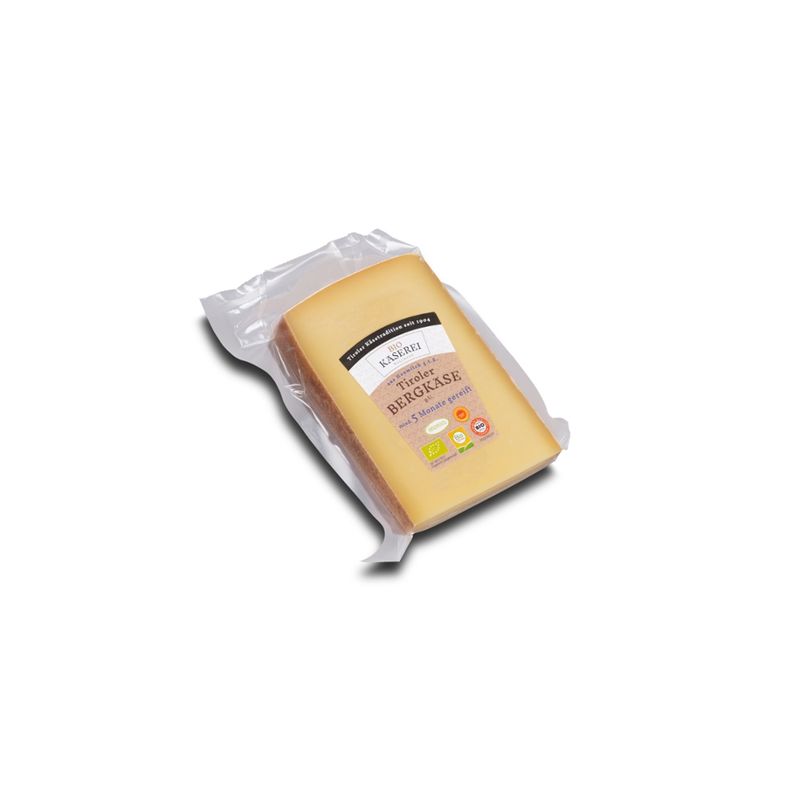 Biokäserei Walchsee  SB Tiroler Bergkäse 250g e, biologisch 5Monate 10 Stk./Karton - Produktbild