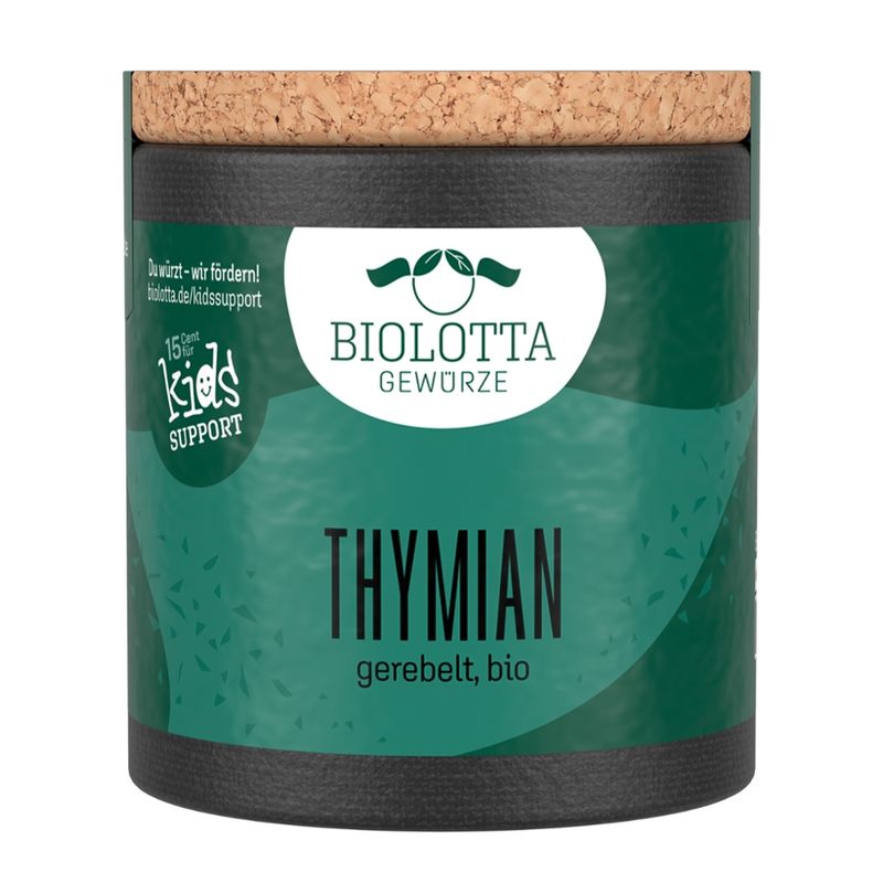 Biolotta Biolotta Korkdose Thymian gerebelt, bio - Produktbild