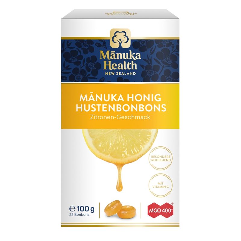 Manuka Health Mãnuka Health Manuka Hustenbonbons MGO 400+ Zitrone - Produktbild