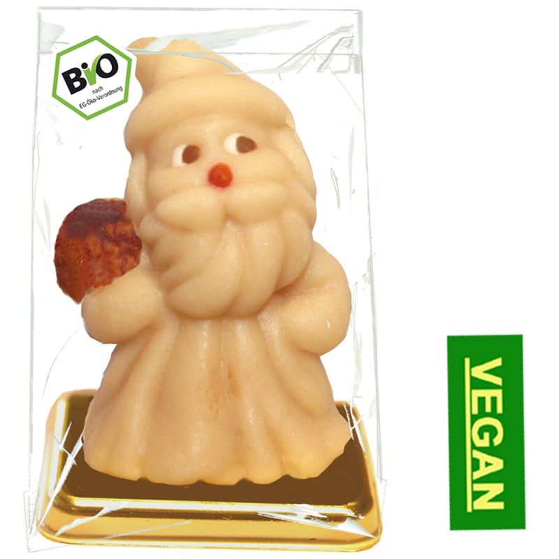rosmarin BIOBACK Großer Nikolaus vegane Marzipanfigur - Produktbild