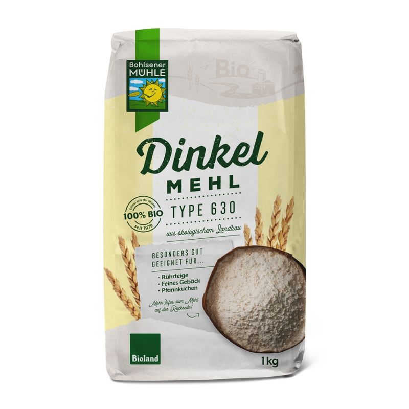 Bohlsener Mühle Dinkelmehl Type 630 - Produktbild