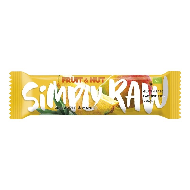 Simply Raw Fruit & Nut  Pineapple & Mango - Produktbild