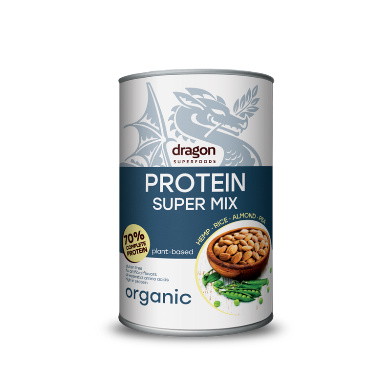 Dragon Superfoods Dragon Superfoods Protein Shake Super Mix 500g, vegan, glutenfrei - Produktbild