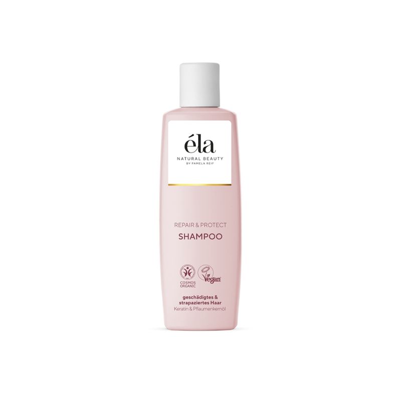éla natural beauty éla natural beauty Shampoo - Repair & Protect - COSMOS ORGANIC, Vegan - Produktbild