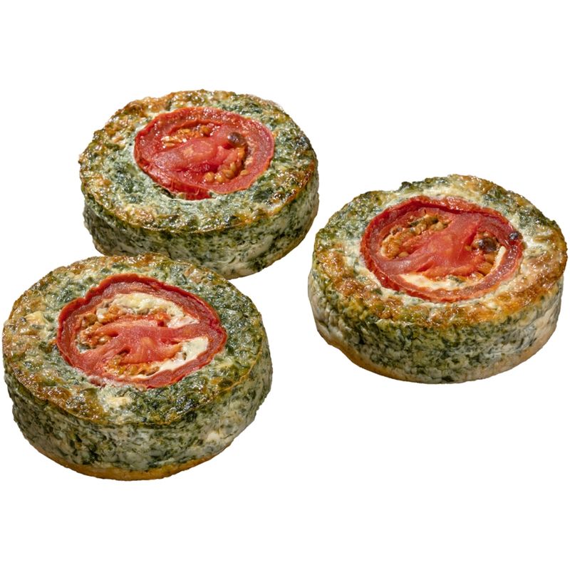 BAHDE Biobrote Quiche Spinat-Käse 1er bio - Produktbild