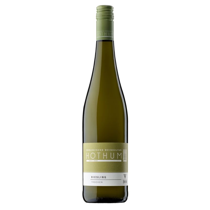Weingut Hothum-ökologische Weinkultur seit 1989 Riesling 2025 Gutswein trocken - Produktbild