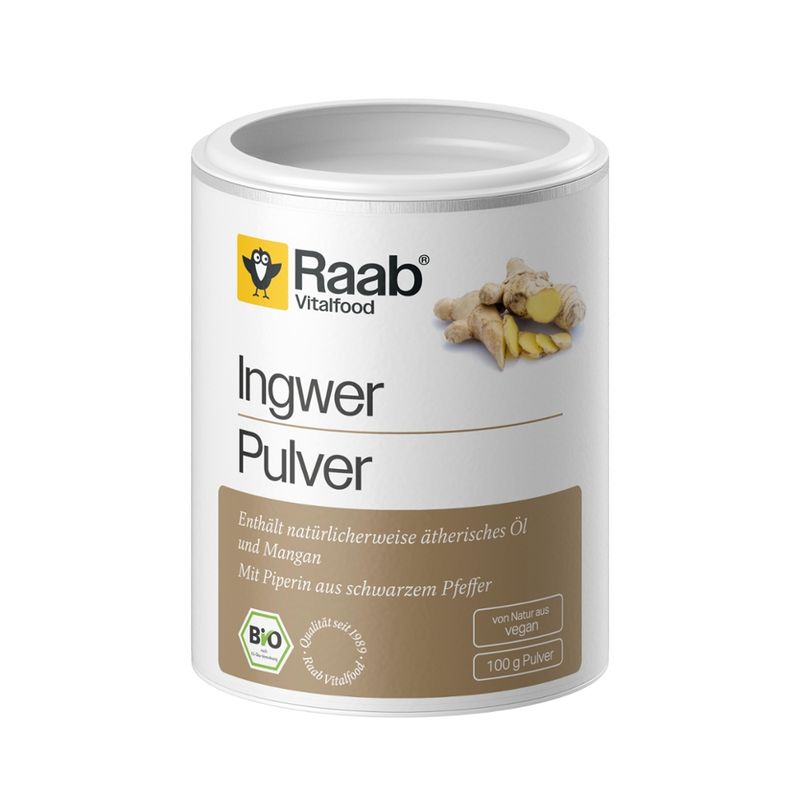 Raab Vitalfood BIO Ingwer Premium mit Pfeffer - Produktbild