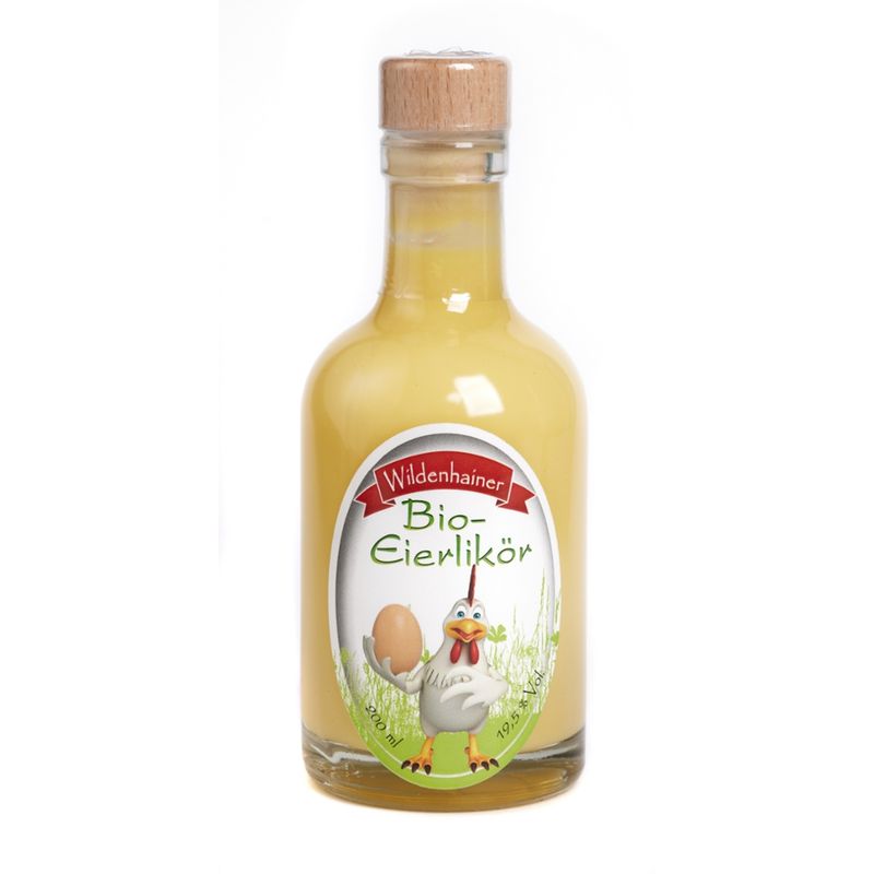 Erzeugergemeinschaft Agrarprodukte Wildenhain Bio-Eierlikör 200 ml - Produktbild