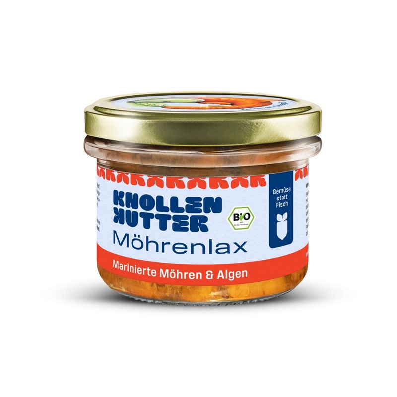 Knollenkutter Knollenkutter Möhrenlax, Bio, 160 g Glas - Produktbild