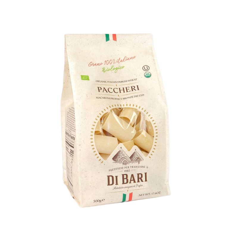 Pastificio di Bari Bio Paccheri pasta - Produktbild