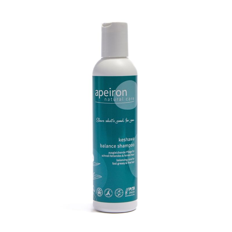 Apeiron Keshawa Balance Shampoo für fettiges und feines Haar - Produktbild