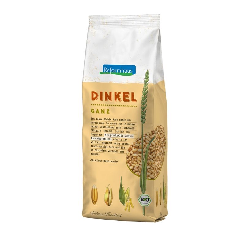 Reformhaus Dinkel bio, ganz - Produktbild