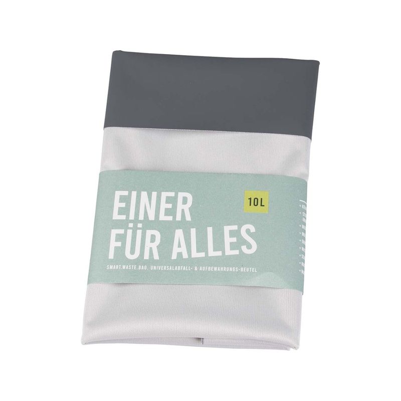 memo Handelsware Wiederverwendbarer Müll- und Aufbewahrungsbeutel "SmartWasteBag" 10 l - Produktbild