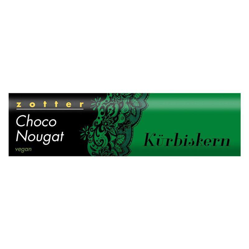 Zotter Schokolade Choco Nougat Kürbiskern - Produktbild