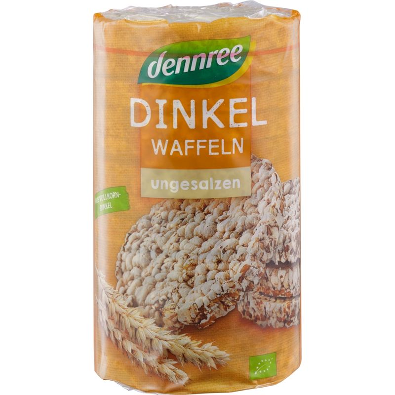 dennree Dinkelwaffeln ungesalzen - Produktbild