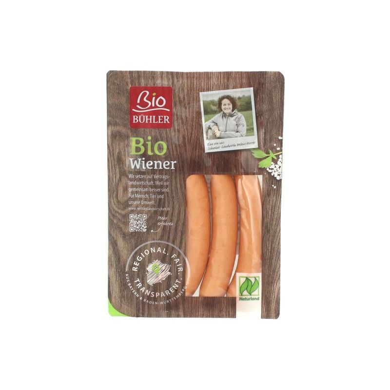 Bio Bühler Bio Wiener Würstchen - Produktbild