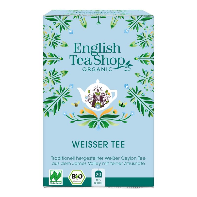 English Tea Shop English Tea Shop - Weißer Tee, BIO Naturland, 20 Teebeutel - Produktbild