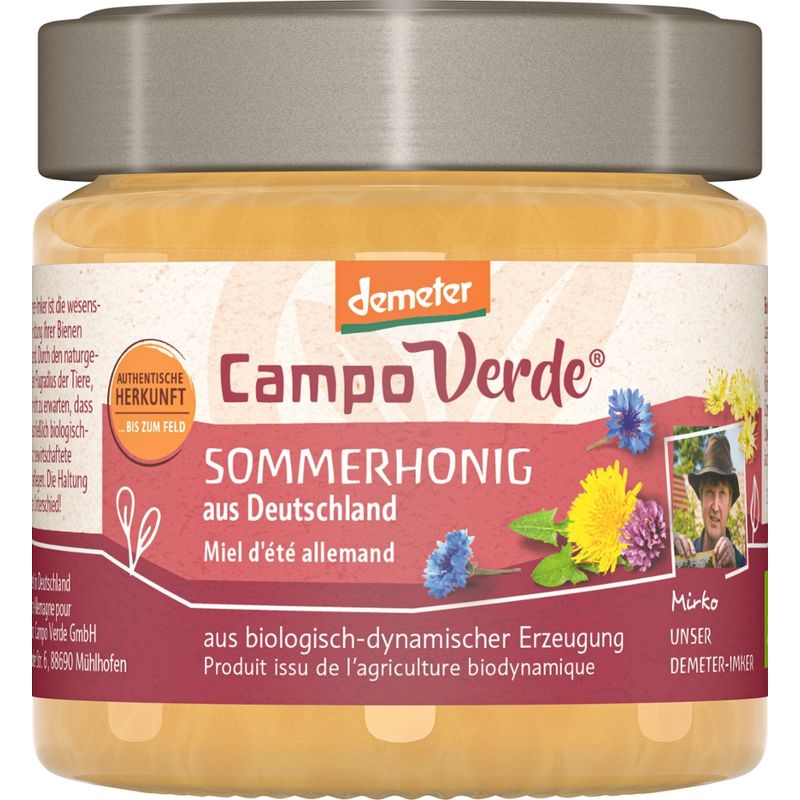 Campo Verde CV demeter Sommerhonig 250g - Produktbild