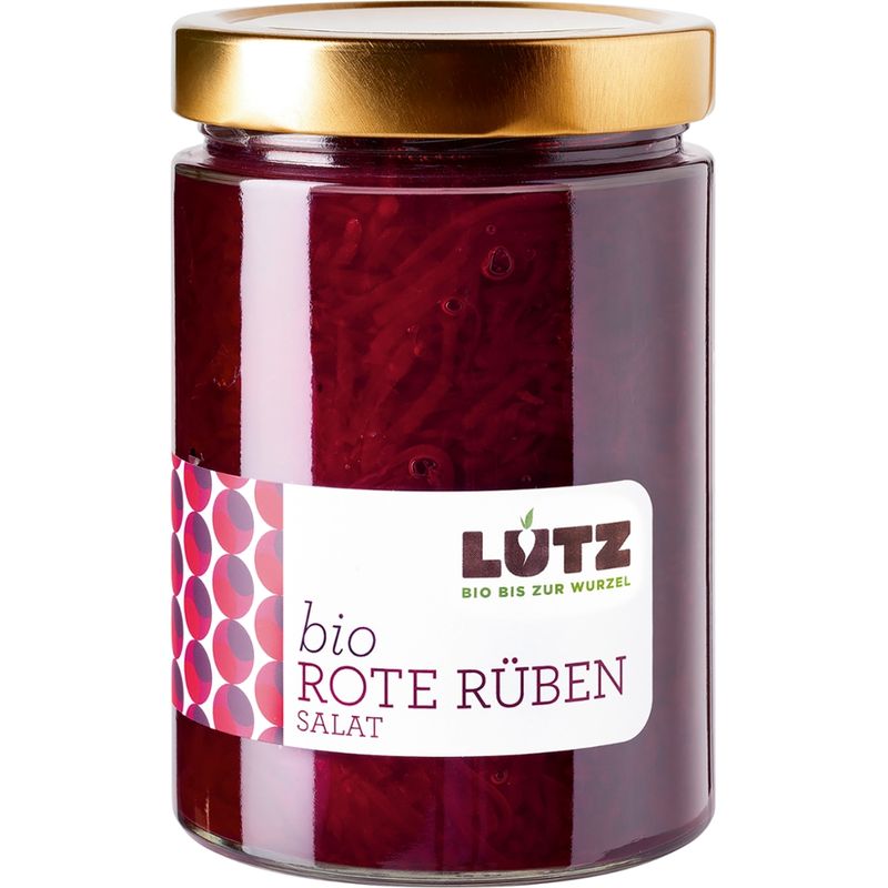 Lutz Rote Rüben Salat ; Bio-Einlegegemüse - Produktbild