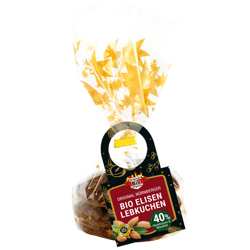 Nürnberger Bio Originale Original Nuremberg organic Elisen Lebkuchen nut pure - Produktbild