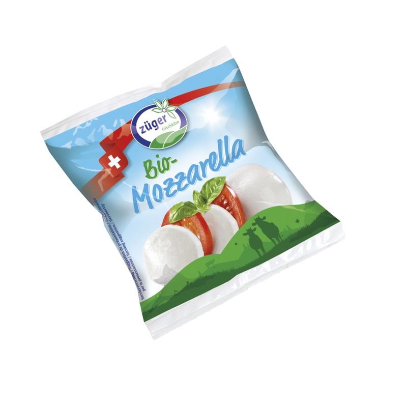 Züger Frischkäse AG Züger Bio Mozzarella Kugel 100g SGA - Produktbild
