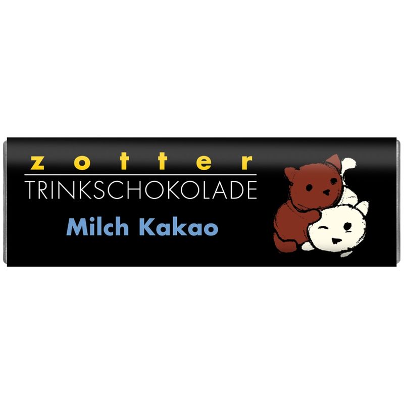 Zotter Schokolade Trinkschokolade – Milch Kakao - Produktbild