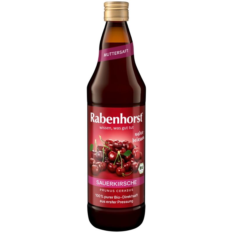 Rabenhorst Sauerkirsche Muttersaft BIO - Produktbild